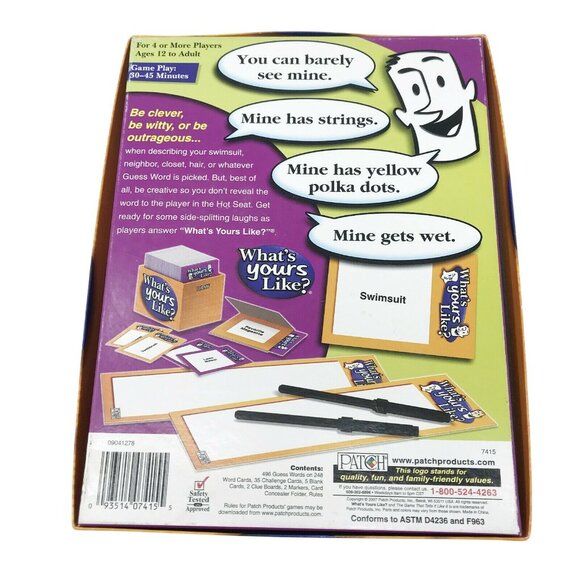 WHAT'S YOURS LIKE? - Family GAME NIGHT & Party Board Card Game - Picture 11 of 12